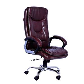 Adiko Systems Design Paley Study Chair in Brown Colour