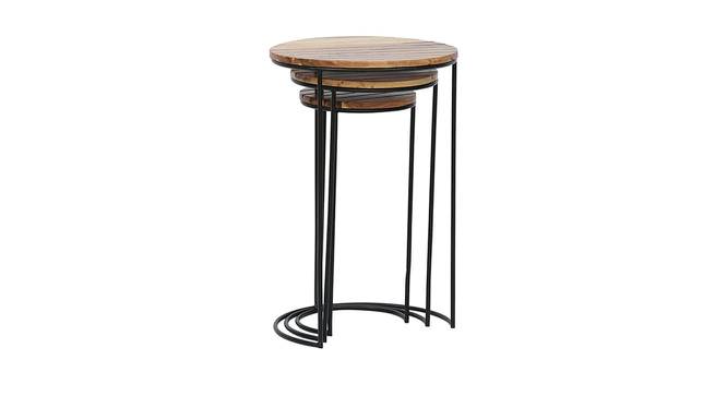 Fosette End Table (Natural, Semi Gloss Finish) by Urban Ladder - - 
