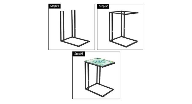 Anatole Side & End Table (Matte Finish, Multicolor) by Urban Ladder - Front View Design 1 - 354855