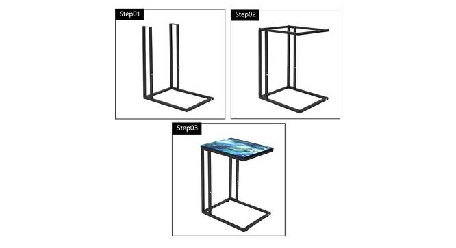 Antoine Side & End Table (Matte Finish, Multicolor) by Urban Ladder - Front View Design 1 - 354877