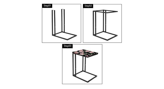 Dominique Side & End Table (Matte Finish, Multicolor) by Urban Ladder - Front View Design 1 - 354930