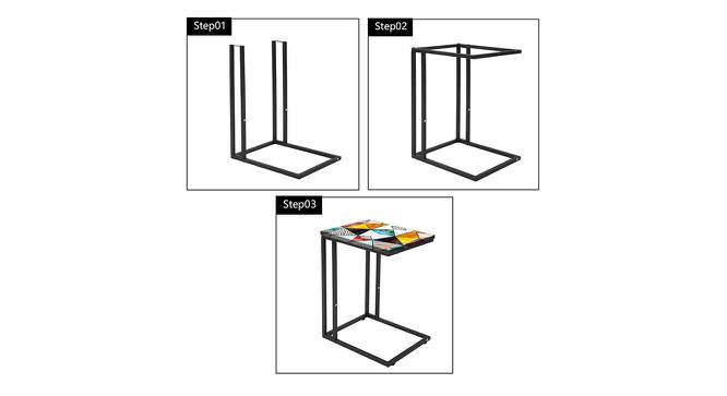 Edith Side & End Table (Matte Finish, Multicolor) by Urban Ladder - Front View Design 1 - 354937