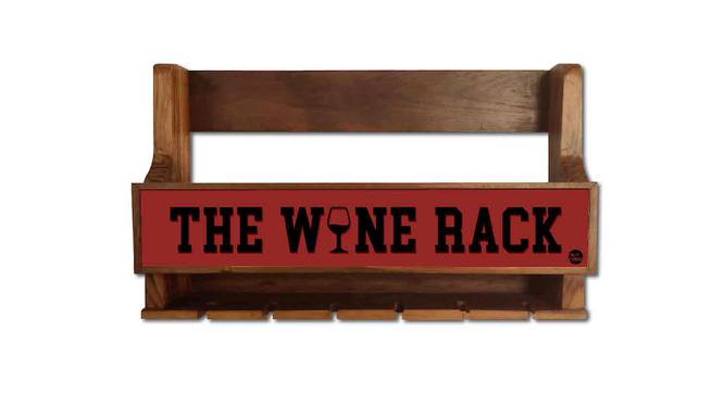 Leyton Wine Rack (Matte Finish, Multicolor) by Urban Ladder - - 