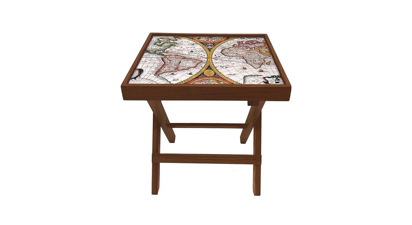 Andree Solid Wood Side Table in Matte Finish Urban Ladder