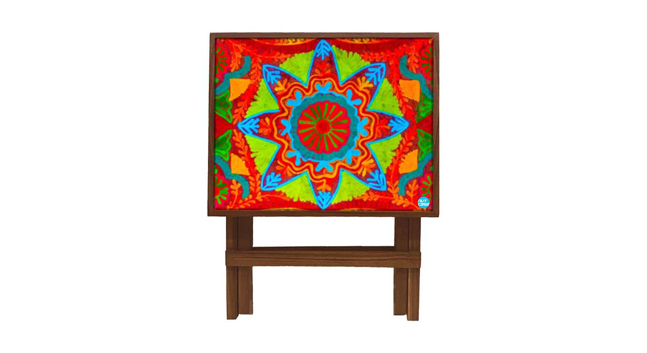 Christine Solid Wood Side Table in Matte Finish Urban Ladder