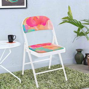 Metal Chair Design Marisa Metal Outdoor Chair in Multicolor Colour - Set of 1
