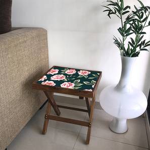 Tables In Chennai Design Adrienne Solid Wood Side Table in Matte Finish