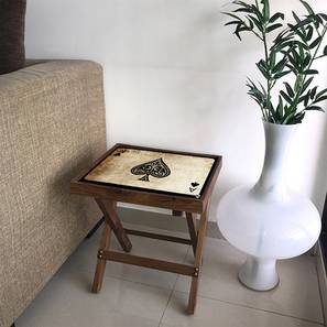Side Tables End Tables Design Noelle Solid Wood Side Table in Matte