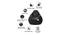 Gil Filled Bean Bag (with beans Bean Bag Type) by Urban Ladder - Design 1 Close View - 356002