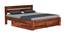Dakhin Storage Bed (King Bed Size, Matte Finish) by Urban Ladder - Cross View Design 1 - 356230