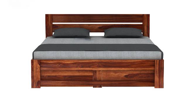 Dakhin Storage Bed (King Bed Size, Matte Finish) by Urban Ladder - Front View Design 1 - 356231