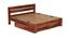 Dakhin Storage Bed (King Bed Size, Matte Finish) by Urban Ladder - Design 1 Dimension - 356234