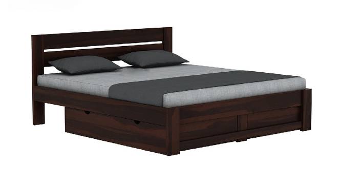 Salvador Storage Bed (King Bed Size, Matte Finish) by Urban Ladder - Cross View Design 1 - 356303