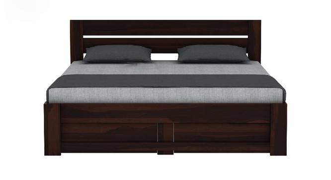 Salvador Storage Bed (King Bed Size, Matte Finish) by Urban Ladder - Front View Design 1 - 356304
