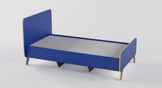 Dreambubble Bed-Electric Blue (Electric Blue, Matte Finish) by Urban Ladder - Front View Design 1 - 356439