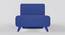 Dreambubble Bed-Electric Blue (Electric Blue, Matte Finish) by Urban Ladder - Design 1 Close View - 356442