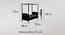 Dreamcatcher Bed-White (White, Matte Finish) by Urban Ladder - Design 1 Dimension - 356454