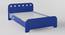 Muppets Bed-Electric Blue (Electric Blue, Matte Finish) by Urban Ladder - Front View Design 1 - 356513