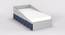 Ramp Up Bed - White (White, Matte Finish) by Urban Ladder - Cross View Design 1 - 356536