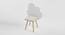 Cottonball Chair - White (White, Matte Finish) by Urban Ladder - Cross View Design 1 - 356582