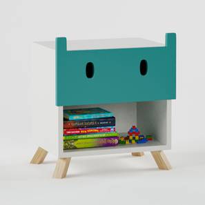 Kids Bedside Tables Design Baby Free Standing Engineered Wood Kids Table in Yellow Colour
