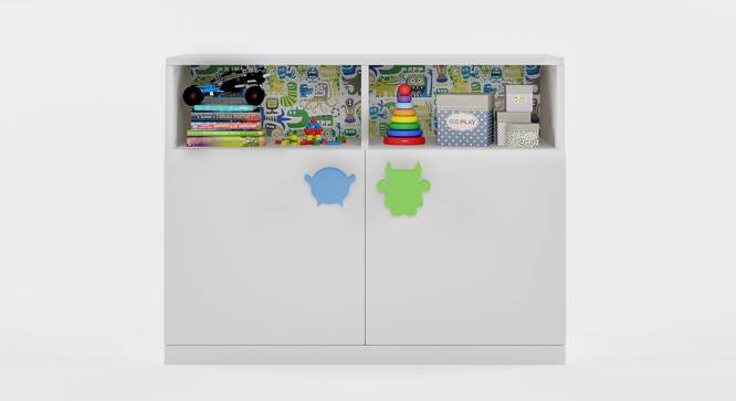 Little-Munchkins Storage - Cabinet (White, Matte Finish) by Urban Ladder - Cross View Design 1 - 356698