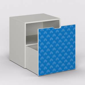 Storage In Sohna Design Engineered Wood Kids Storage Cabinet in White Colour
