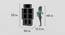 Wall-E Storage (Matte Finish, Silver Grey) by Urban Ladder - Design 1 Dimension - 356769
