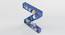 Zootopia Storage - Electric Blue (Electric Blue, Matte Finish) by Urban Ladder - Rear View Design 1 - 356779