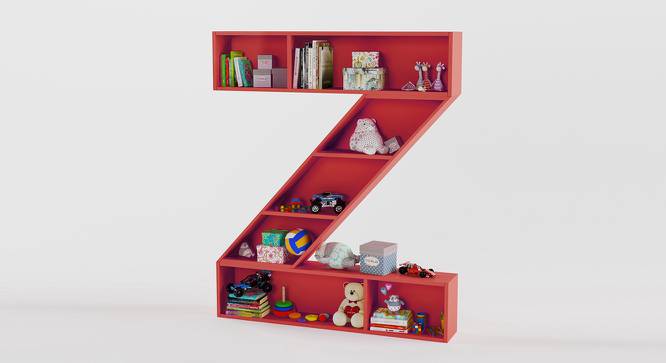 Zootopia Storage - Red (Red, Matte Finish) by Urban Ladder - Cross View Design 1 - 356788