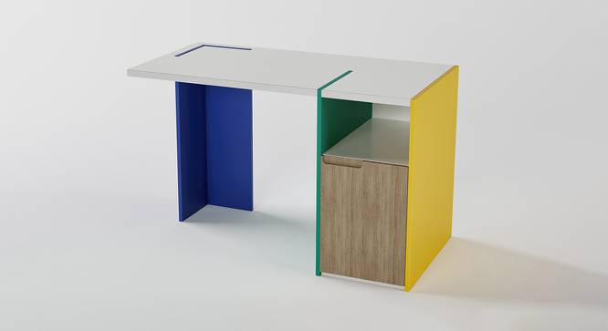 Artist Study Table (Multi Colour, Matte Finish) by Urban Ladder - Cross View Design 1 - 356800