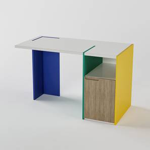 Kids Study Table Design Artist Free Standing Kids Table in Multi Colour Colour