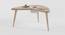 Boomerang Table Storage - Oak (Oak, Matte Finish) by Urban Ladder - Cross View Design 1 - 356812