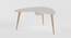 Boomerang Table Storage - White (White, Matte Finish) by Urban Ladder - Front View Design 1 - 356818