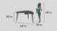 Boomerang Table Storage - Yellow (Yellow, Matte Finish) by Urban Ladder - Design 1 Dimension - 356824