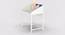 Color Play Study Table - White (White, Matte Finish) by Urban Ladder - Rear View Design 1 - 356849