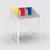 Color play study table white lp