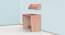 Curve Ball Study Table - Oak (Oak, Matte Finish) by Urban Ladder - Rear View Design 1 - 356867