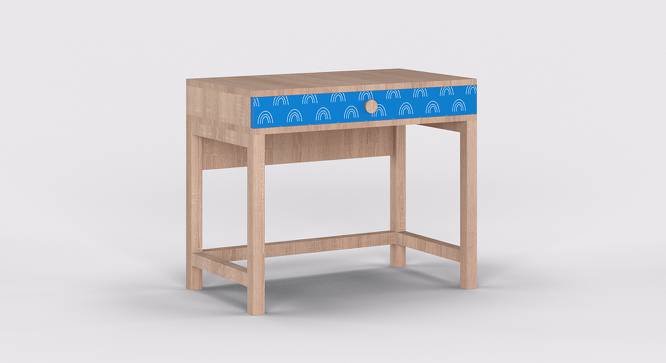Topolino Study Table - Oak (Oak, Matte Finish) by Urban Ladder - Cross View Design 1 - 356895