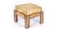 Adalia Coffee Table Set - Velvet Green (Teak Finish, Velvet Green) by Urban Ladder - Design 1 Side View - 356969