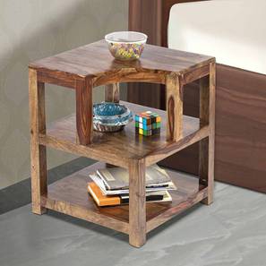 Storage In Erode Design Aural Solid Wood Bedside Table in Finish