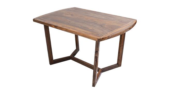 Aspyn Dining Table (Teak Finish, Teak Finish) by Urban Ladder - Cross View Design 1 - 357026