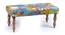 Bestone Bench - Multicolour Patch Kantha (Teak Finish, Multicolour Patch Kantha) by Urban Ladder - Cross View Design 1 - 357111
