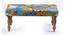 Bestone Bench - Multicolour Patch Kantha (Teak Finish, Multicolour Patch Kantha) by Urban Ladder - Front View Design 1 - 357126