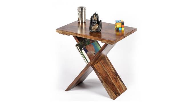 Darcy Coffee Table - Teak Finish (Teak Finish, Teak Finish) by Urban Ladder - Cross View Design 1 - 357298