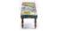 Cairo Bench - Multicolour Patch Kantha (Teak Finish, Multicolour Patch Kantha) by Urban Ladder - Rear View Design 1 - 357333
