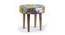 Cairo Bench Set With 2 Stool - Multicolour Patch Kantha (Teak Finish, Multicolour Patch Kantha) by Urban Ladder - Design 1 Close View - 357358