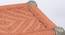 Hamilton Bench - Orange (Orange, Antique Grey Finish) by Urban Ladder - Design 1 Close View - 357447