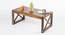 Hudson Coffee Table - Teak Finish- with turned legs (Teak Finish, Teak Finish) by Urban Ladder - Cross View Design 1 - 357483