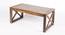 Hudson Coffee Table - Teak Finish- with turned legs (Teak Finish, Teak Finish) by Urban Ladder - Rear View Design 1 - 357505